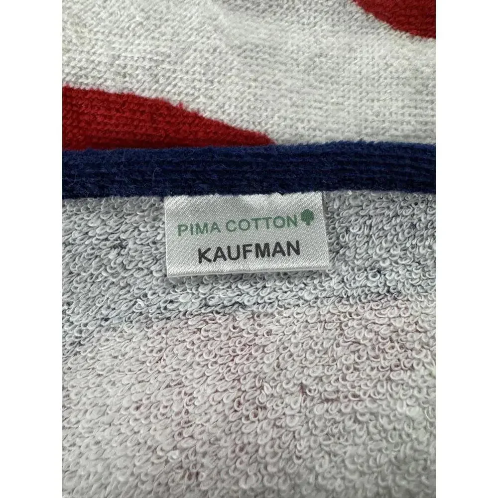 Patriotic Statue of Liberty and American Flag Beach Towel or Tapestry